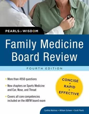 Family Medicine Board Review: Pearls of Wisdom, Fourth Edition cover