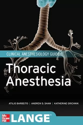 Thoracic Anesthesia cover