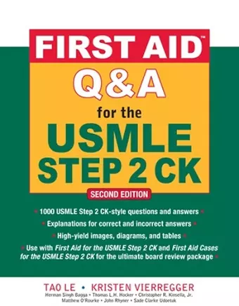 First Aid Q&A for the USMLE Step 2 CK, Second Edition cover