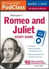 McGraw-Hill's PodClass Romeo & Juliet Study Guide (MP3 Disk) cover