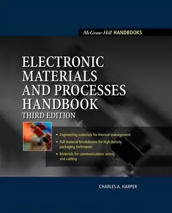 Electronic Materials and Processes Handbook cover