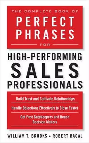The Complete Book of Perfect Phrases for High-Performing Sales Professionals cover