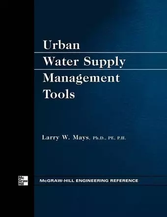 Urban Water Supply Management Tools cover