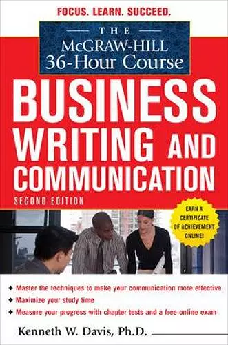 The McGraw-Hill 36-Hour Course in Business Writing and Communication, Second Edition cover