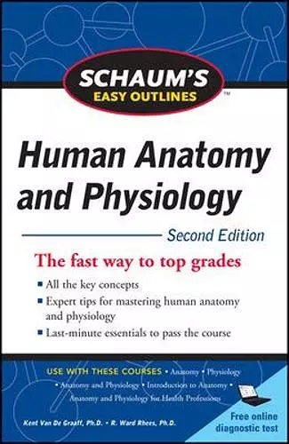 Schaum's Easy Outline of Human Anatomy and Physiology, Second Edition cover