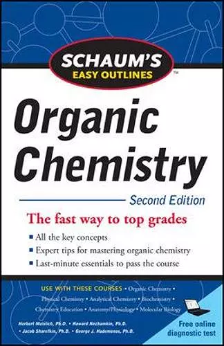 Schaum's Easy Outline of Organic Chemistry, Second Edition cover