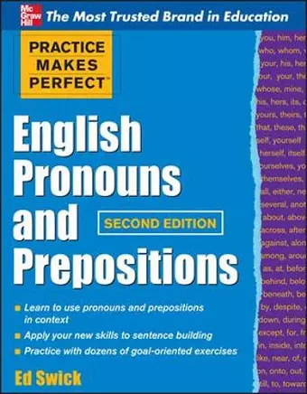 Practice Makes Perfect English Pronouns and Prepositions, Second Edition cover