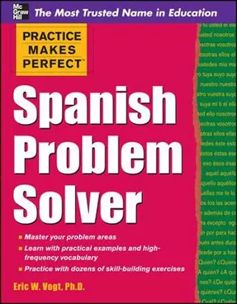 Practice Makes Perfect Spanish Problem Solver cover