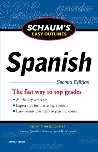 Schaum's Easy Outline of Spanish, Second Edition cover