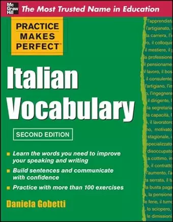 Practice Makes Perfect Italian Vocabulary cover