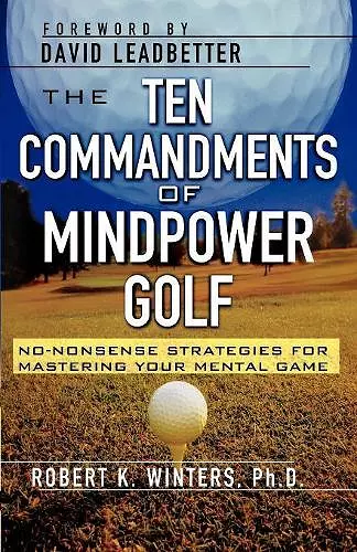 The Ten Commandments of Mindpower Golf cover