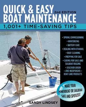 Quick and Easy Boat Maintenance cover