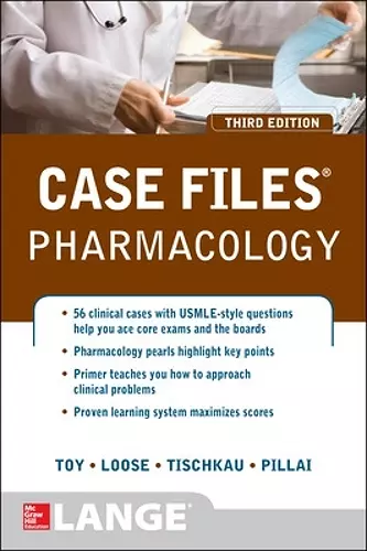 Case Files Pharmacology, Third Edition cover