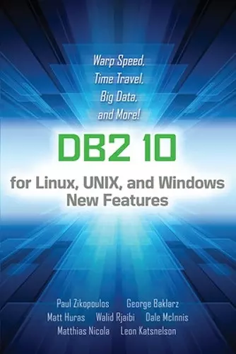 IBM DB2 Version 10 cover