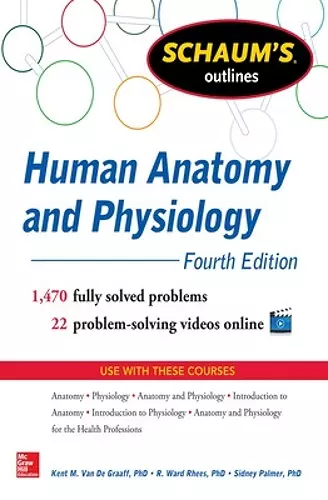 Schaum's Outline of Human Anatomy and Physiology cover