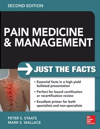 Pain Medicine and Management: Just the Facts, 2e cover