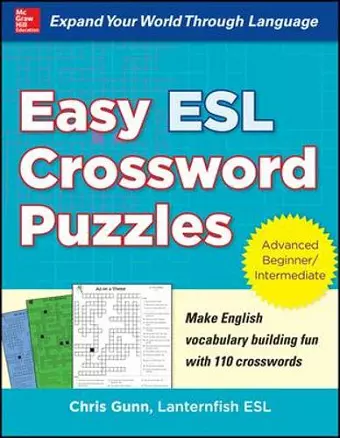 Easy ESL Crossword Puzzles cover