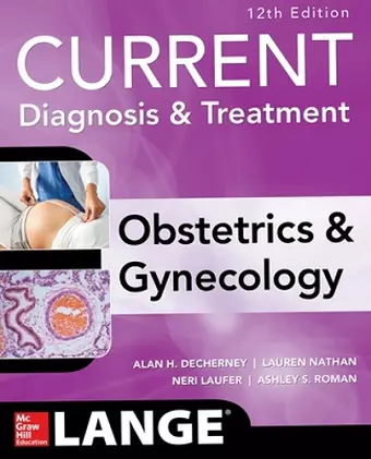 Current Diagnosis & Treatment Obstetrics & Gynecology cover