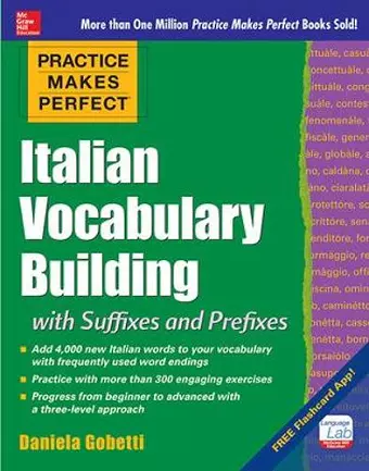 Practice Makes Perfect: Italian Vocabulary Builder cover