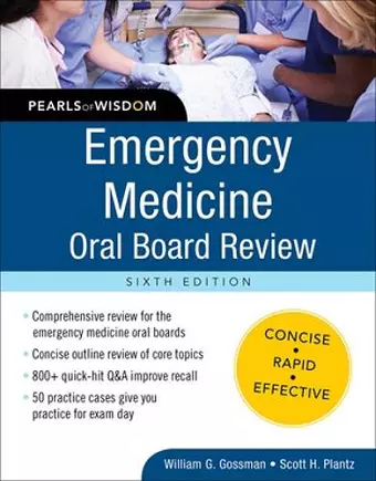 Emergency Medicine Oral Board Review: Pearls of Wisdom, Sixth Edition cover