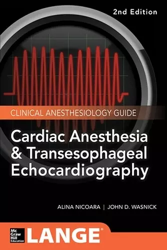 Cardiac Anesthesia and Transesophageal Echocardiography cover