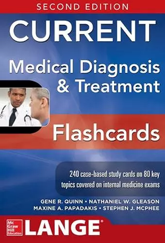 CURRENT Medical Diagnosis and Treatment Flashcards, 2E cover