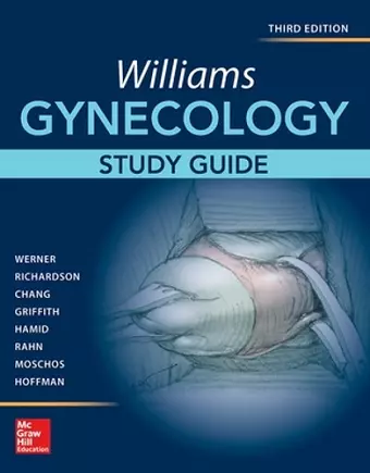 Williams Gynecology, Third Edition, Study Guide cover