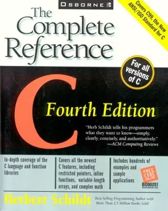 C: The Complete Reference cover