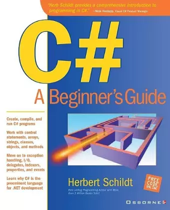 C#: A Beginners Guide cover