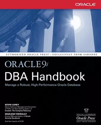 Oracle9i DBA Handbook cover