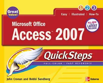 Microsoft Office Access 2007 QuickSteps cover