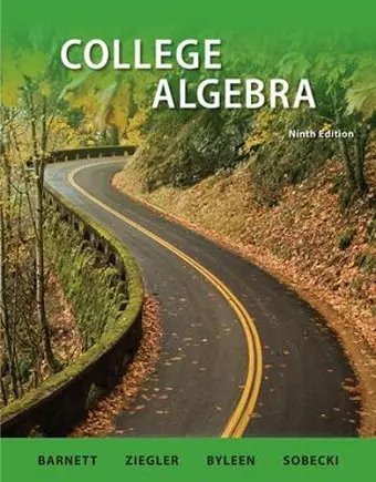 College Algebra cover