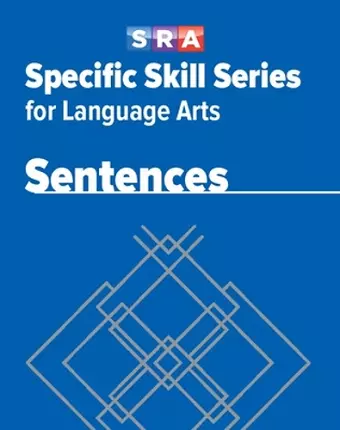 Specific Skill Series for Language Arts - Sentences Book - Level D cover