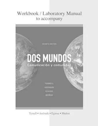 Combined Workbook/Lab Manual to accompany Dos mundos cover