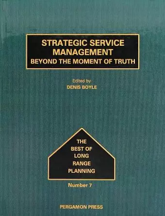 Strategic Service Management cover