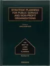 Strategic Planning for Public Service and Non-Profit Organizations cover