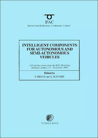 Intelligent Components for Autonomous and Semi-Autonomous Vehicles cover