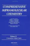 Comprehensive Supramolecular Chemistry, Volume 11 cover
