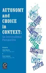 Autonomy and Choice in Context cover