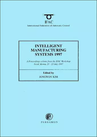 Intelligent Manufacturing Systems 1997 cover