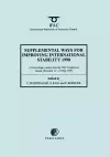 Supplemental Ways for Improving International Stability 1998 cover