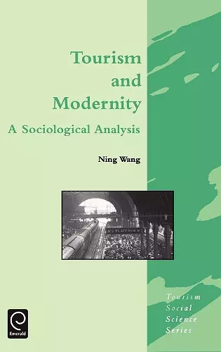 Tourism and Modernity cover