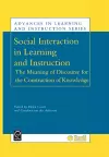 Social Interaction in Learning and Instruction cover