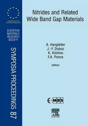 Nitrides and Related Wide Band Gap Materials cover