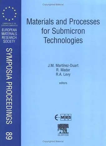 Materials and Processes for Submicron Technologies cover