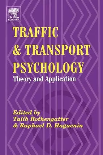 Traffic and Transport Psychology cover