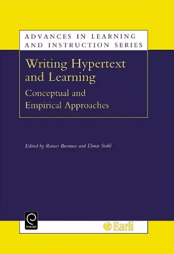 Writing Hypertext and Learning cover