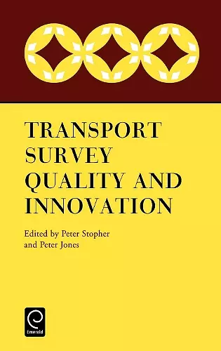 Transport Survey Quality and Innovation cover