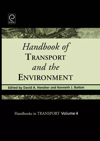 Handbook of Transport and the Environment cover