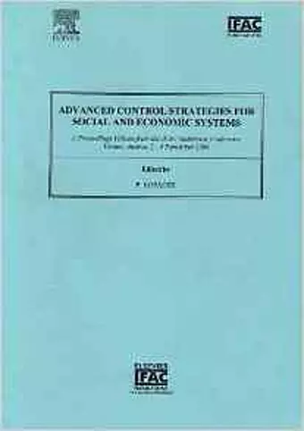 Advanced Control Strategies for Social and Economic Systems cover